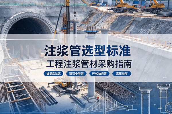 于都注浆管选型标准