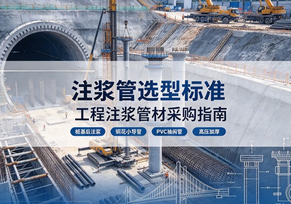 于都注浆管选型标准